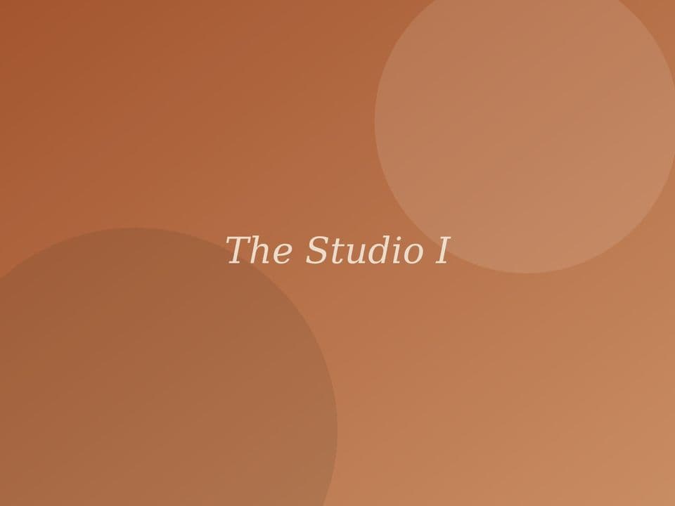 Main studio met keuken